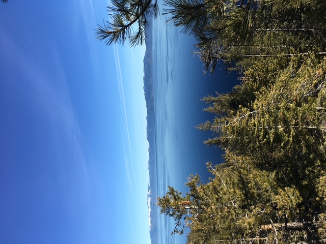 Rubicon trail lake view